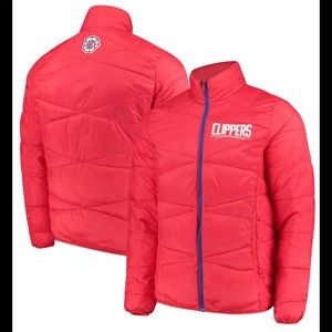 LA Clippers G-III Blitz Full-Zip Packable Jacket